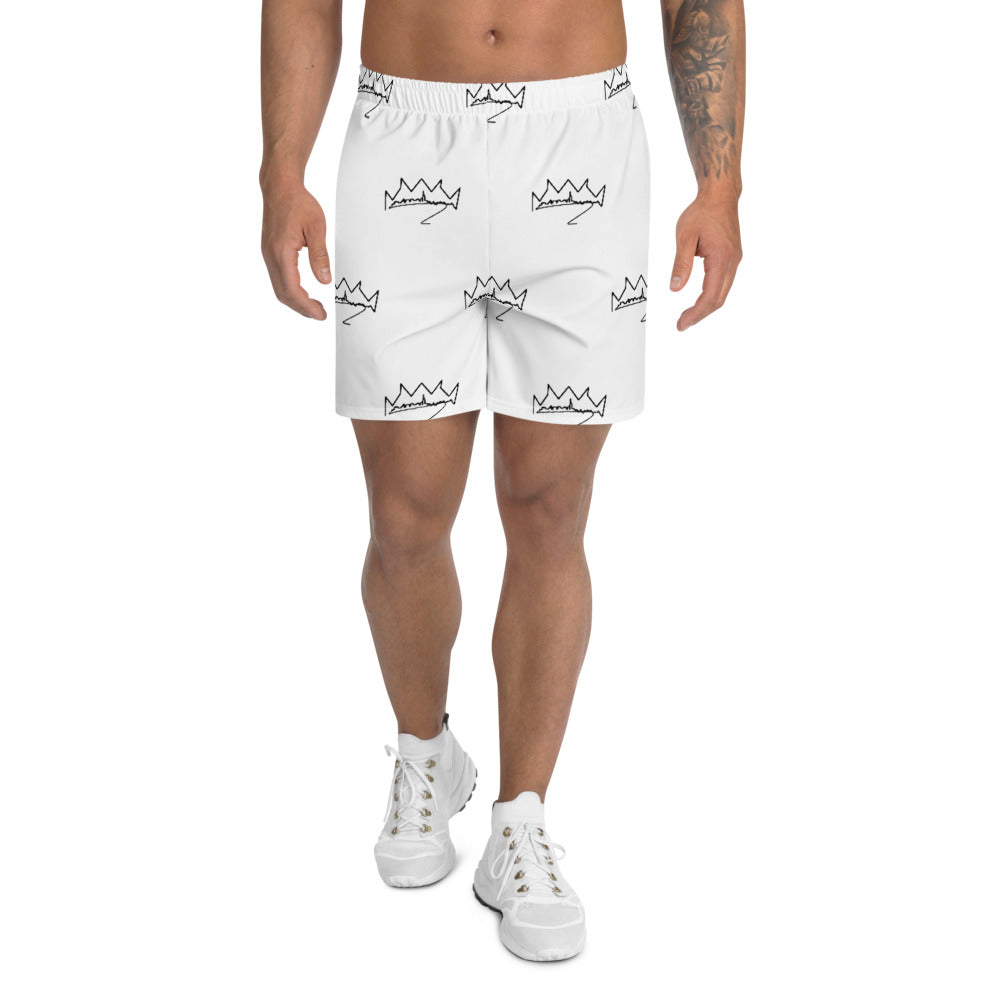 KNY logo Men's Athletic Long Shorts