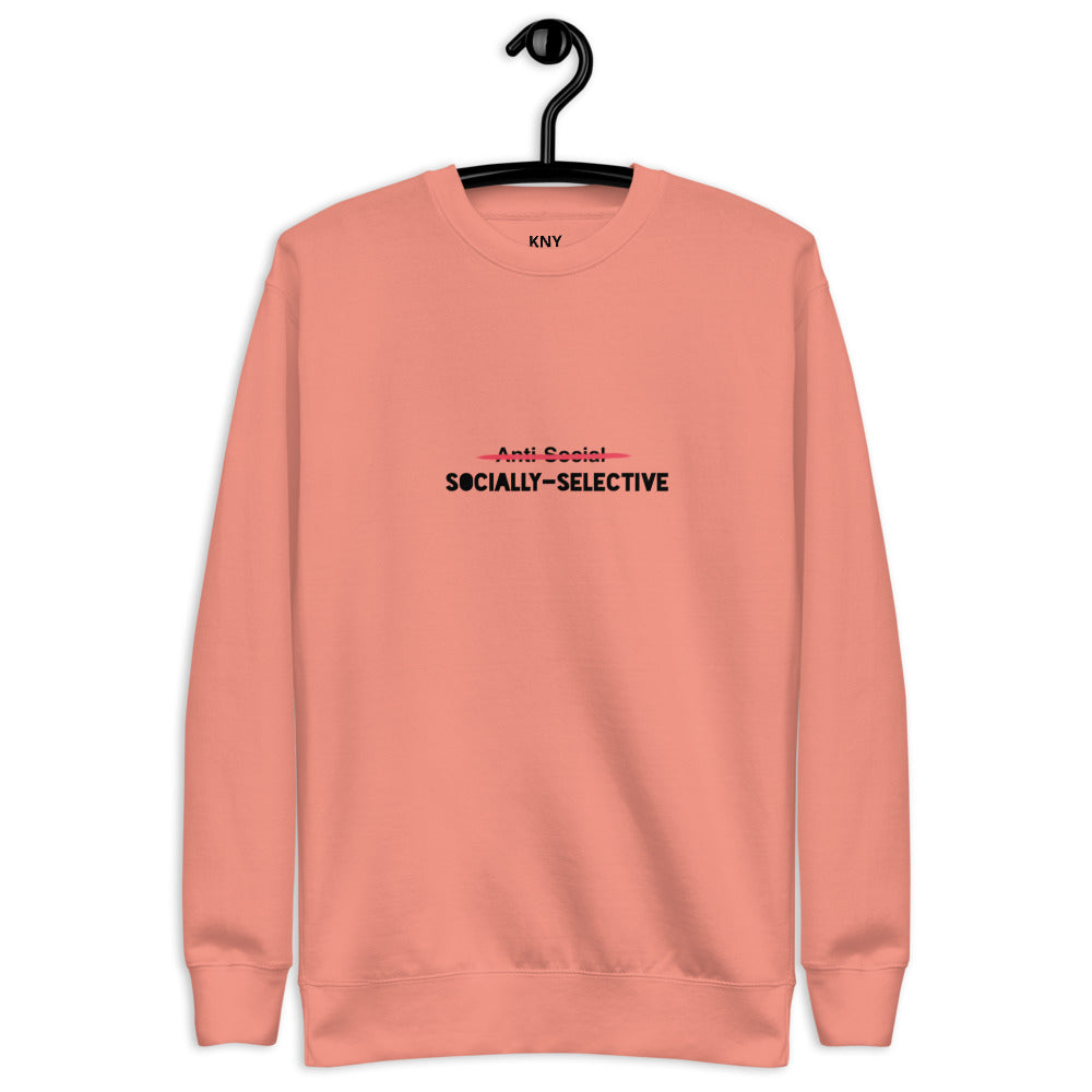 Socially-Selective Sweater