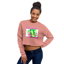 Load image into Gallery viewer, Queen Crop Sweatshirt

